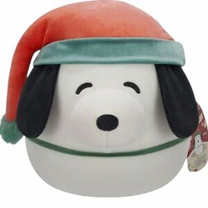 Squishmallows Snoopy Plush – Peanuts Holiday Snoopy - Licensed Collectible